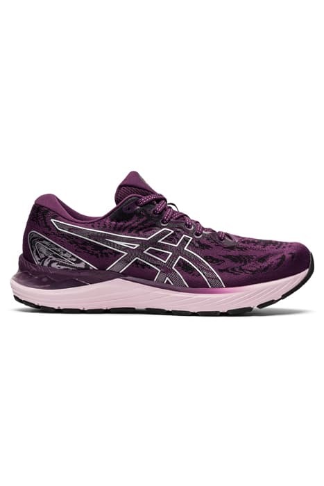 GEL-CUMULUS 23 DEEP PLUM/PURE SILVER by ASICS