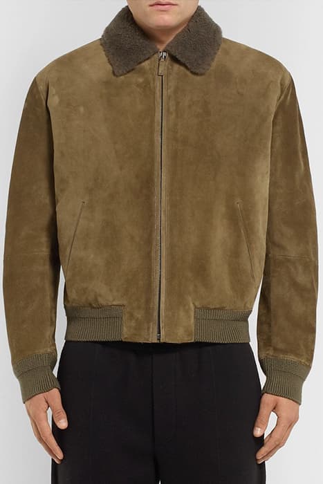 SHEARLING BOMBER JACKETS & COATS GREEN ANTHRACITE by Closed