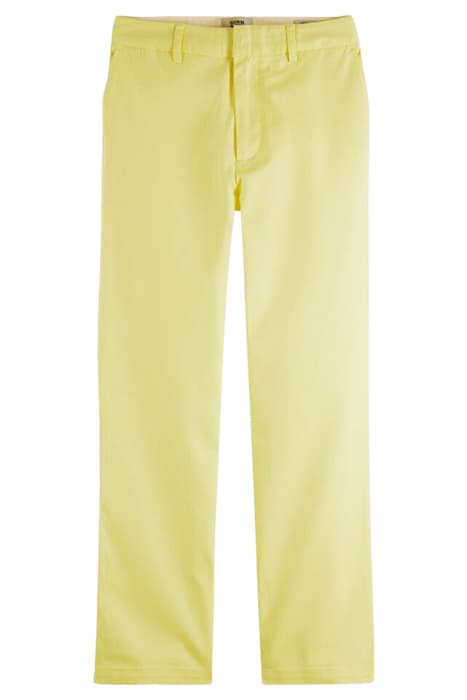 ABOTT - MID RISE TAPERED ORGANIC COTTON CHINO POPCORN by Scotch & Soda