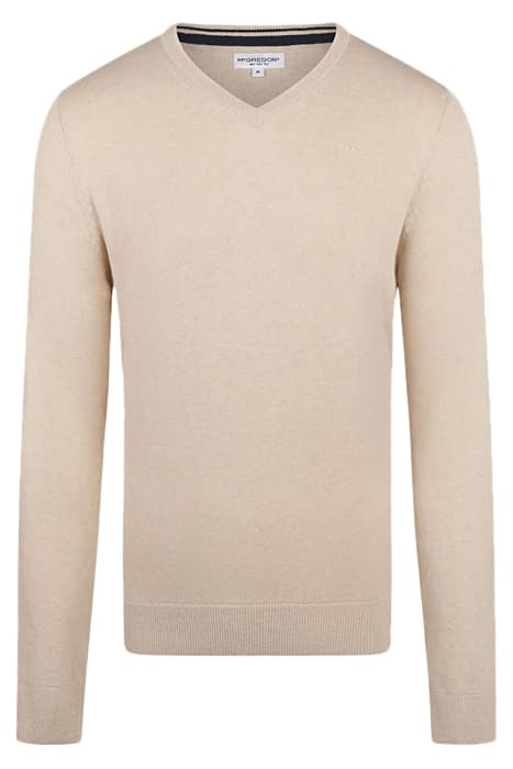 V-NECK SWEATER SAND by McGregor