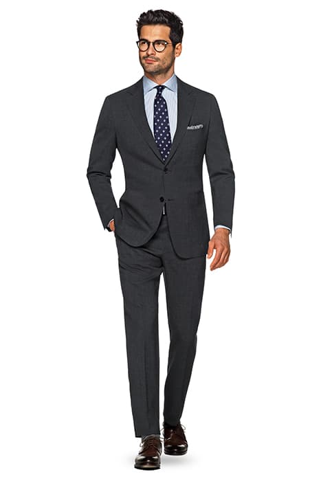 DARK GREY BRESCIA TROUSERS by Suitsupply