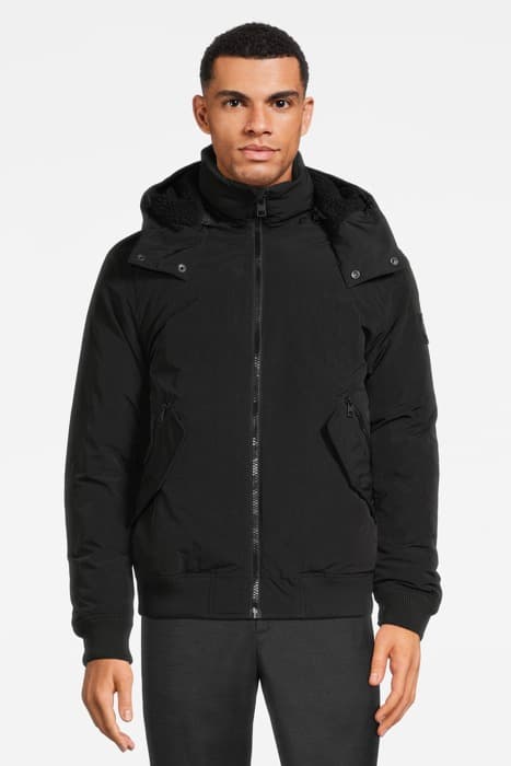 EO/ SHERPA JACKET CK BLACK by Calvin Klein