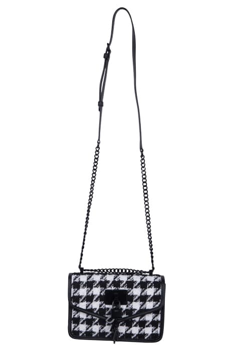 ELISSA SM SHOULDER B BLK/WHT HNDSTO by DKNY