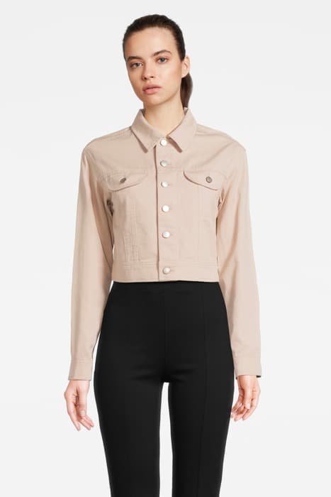 EO/ CROPPED TWILL JK CHATEAU GRAY by Calvin Klein