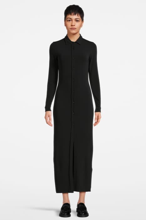 FLUID CREPE MAXI SHI CK BLACK by Calvin Klein