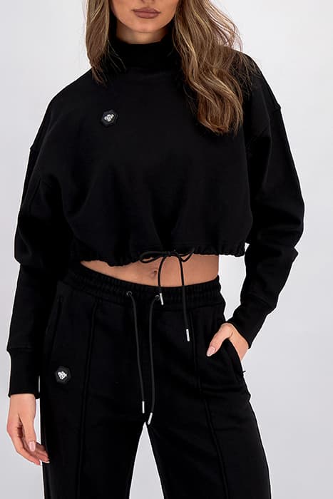 MAE CREWNECK SWEATER BLACK by Black Bananas