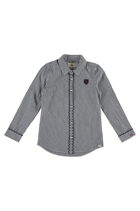 SHIRT WITH EMBR EDGE DETAILS AT PLACKET & CUFFS COMBO A by Scotch & Soda