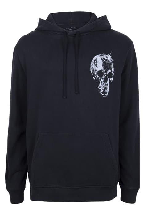 MIRRORSKULL OTH HOOD WASHED BLACK by AllSaints