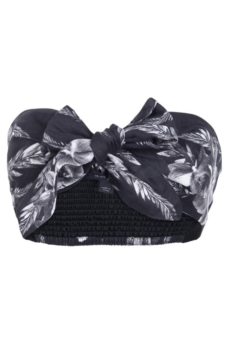 RIAH MIA BANDEAU BLACK by AllSaints