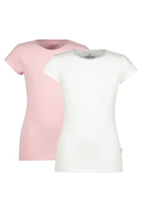 T-SHIRT (2-PACK) MULTICOLOR PINK by Vingino