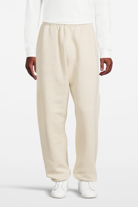 FLEECE JOGGER BONE WHITE by Calvin Klein