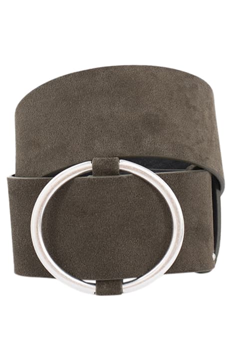 KHAKI DRESS BELT WITH SLIDING BUCKLE FOR WOMEN by IKKS