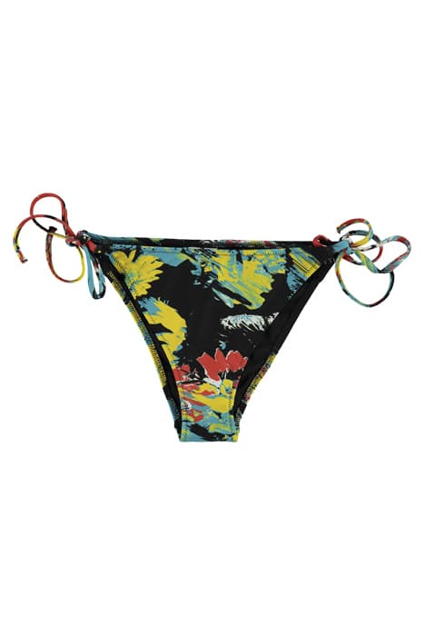 STRING SIDE TIE BIKI FLORAL SMUDGE PRINT AOP by Calvin Klein