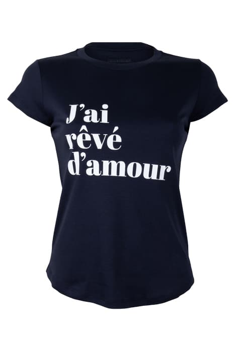 WOOP J AI REVE D AMOUR T-SHIRT ENCRE by ZADIG&VOLTAIRE