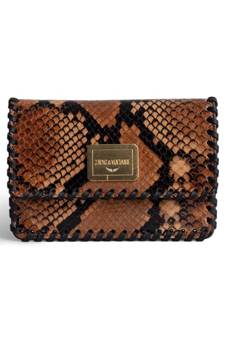 LE CECILIA WALLET CRAFT & FOLK TAWNY by ZADIG&VOLTAIRE