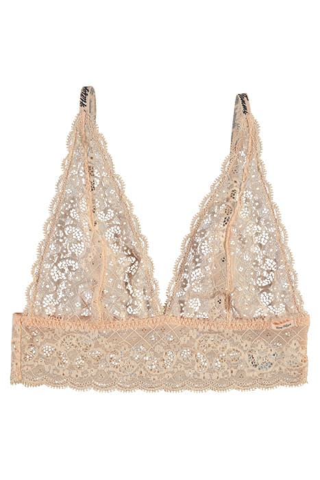 TRIANGLE BRALETTE DELICATE PEACH by Tommy Hilfiger