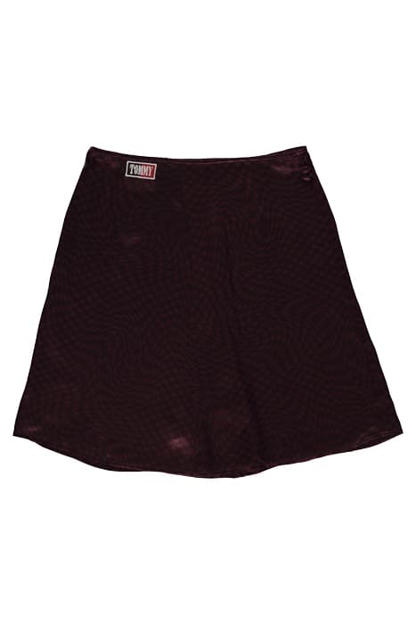 TJW AOP MINI SKIRT DEEP ROUGE by Tommy Hilfiger