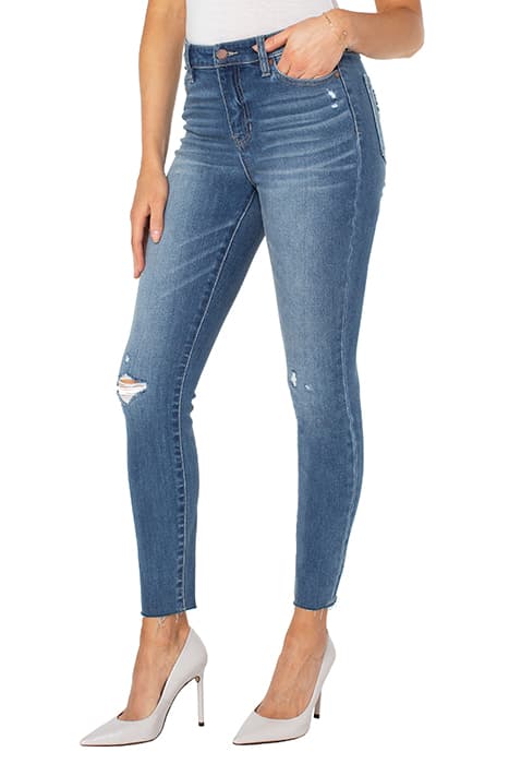 ABBY HIGH RISE ANKLE SKINNY ECKELSON by Liverpool