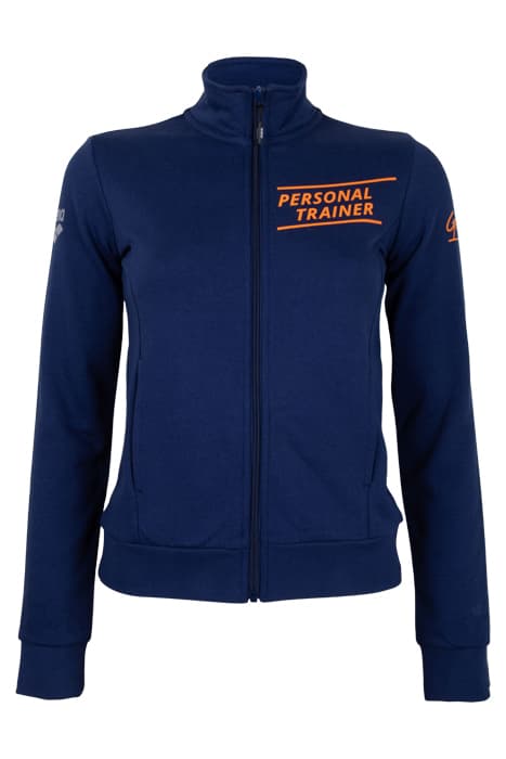 W F/Z JACKET GET FIT NAVY_ORANGE by Arena