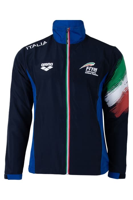 ITALY FITRI WARM UP JACKET NAVY ROYAL by Arena