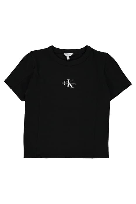 MONOGRAM RIB TOP CK BLACK by Calvin Klein