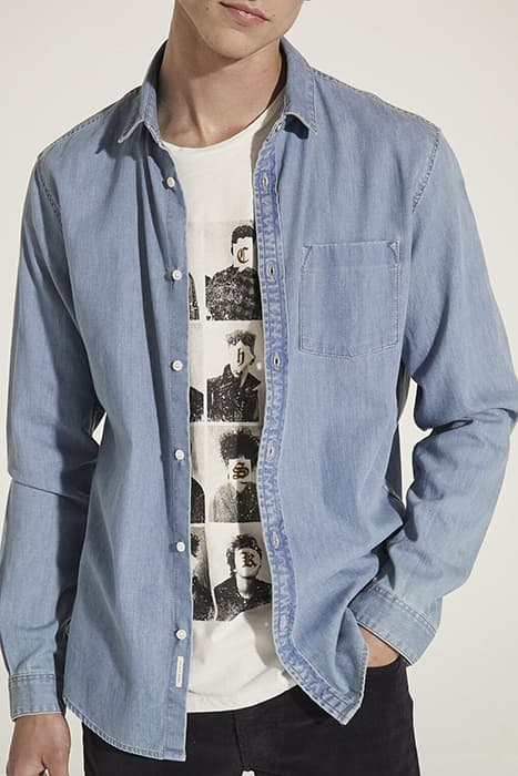 MEN'S STONE REGULAR DENIM SHIRT by IKKS