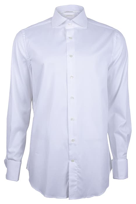 WHITE TWILL SLIM FIT SHIRT by Suitsupply