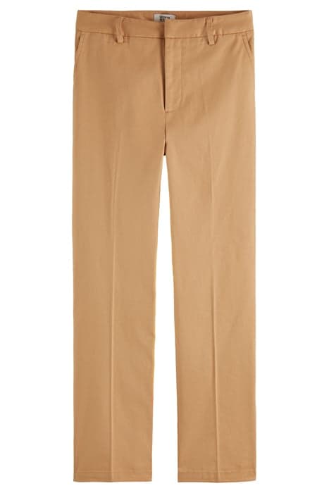 ABOTT REGULAR FIT CHINO IN MERCERIZED ORGANIC COTTON DESERT by Scotch & Soda