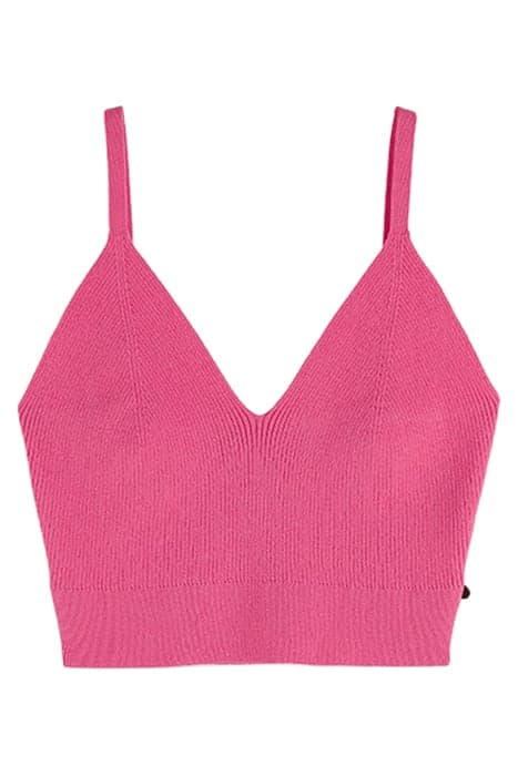 KNITTED BRA TOP PINK PUNCH by Scotch & Soda