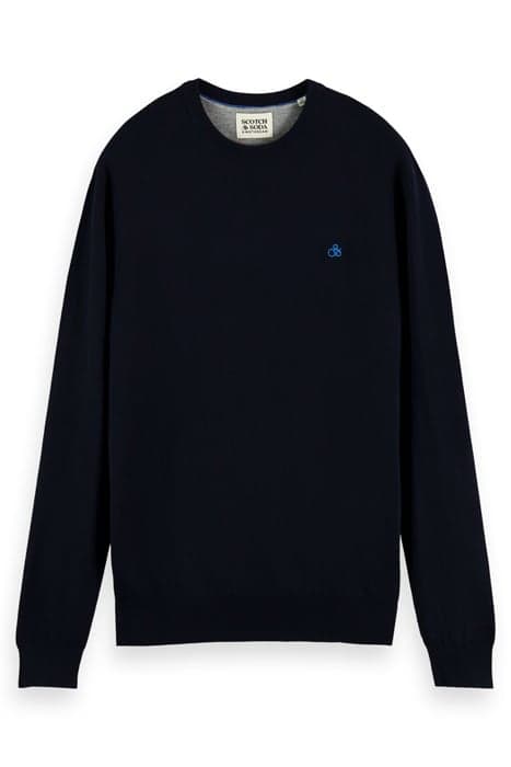 ESSENTIALS - CLASSIC CREWNECK PULLOVER NIGHT by Scotch & Soda