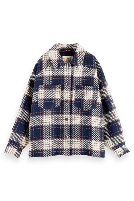 CHECKED SHIRT JACKET COMBO A by Scotch & Soda