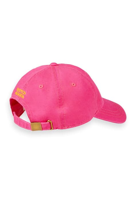 TWILL LOGO CAP CERISE by Scotch & Soda