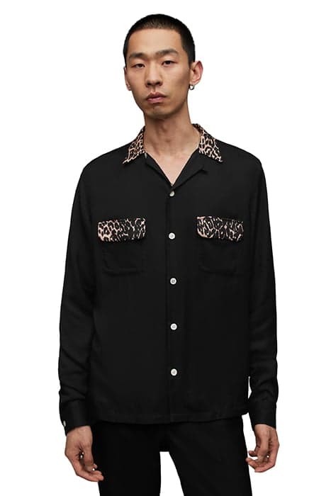 RESERVE SS SHIRT JET BLACK by AllSaints