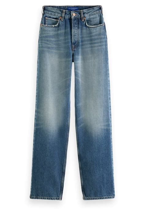 THE RIPPLE PREMIUM SELVEDGE STRAIGHT LEG JEANS — SOLAR RAYS by Scotch & Soda