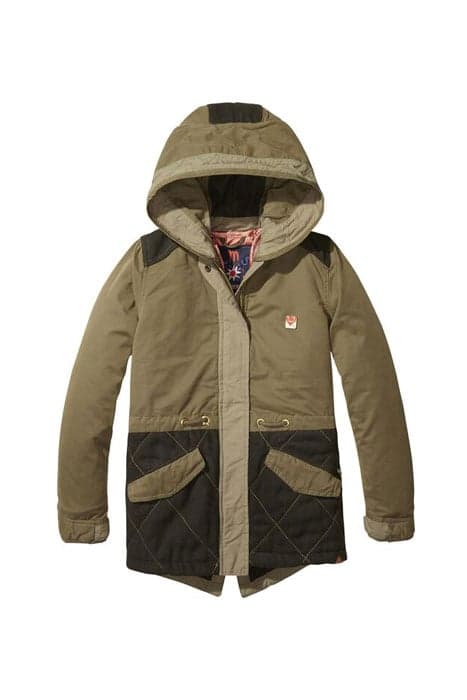 WINTER PARKA MILITARY GREEN by Scotch & Soda