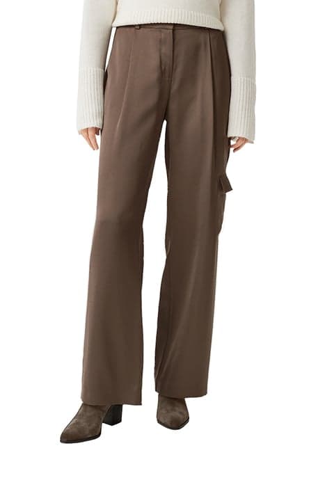 COMMA PANTS BROWN by Comma