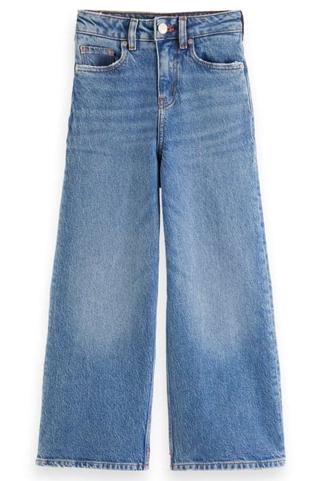 THE WAVE HIGH RISE SUPER WIDE JEANS — SMASH AND GRAB SMASH A by Scotch & Soda