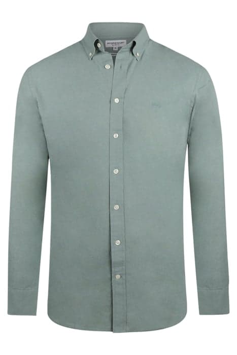 COTTON LINEN SHIRT SAGE by McGregor