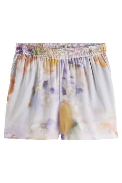 PRINTED WIDE LEG SHORTS MOTION PRINT by Scotch & Soda