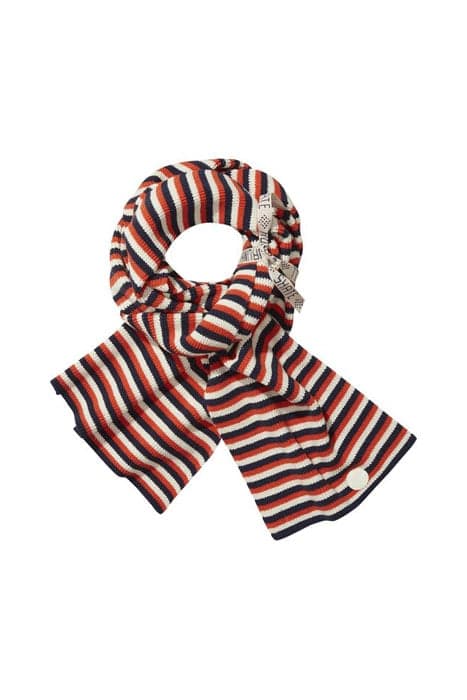 YARN DYED STRIPE KNITTED SCARF COMBO C by Scotch & Soda