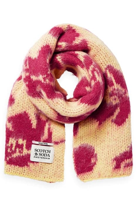 BRUSHED JACQUARD SCARF POPCORN by Scotch & Soda