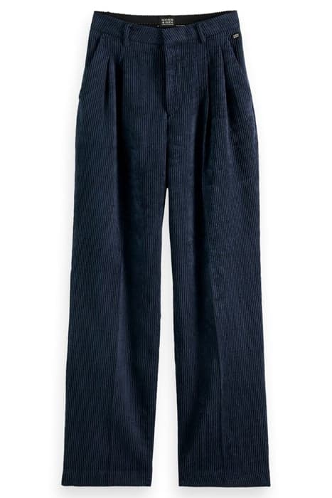 HIGH-RISE WIDE-LEG SLOUCHY CORDUROY TROUSERS NIGHT by Scotch & Soda