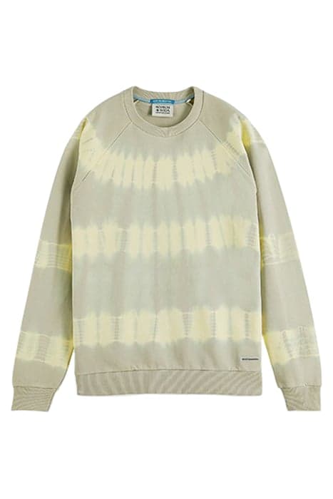 TIE-DYE ARTWORK RELAXED-FIT SWEATSHIRT SANDSTONE by Scotch & Soda