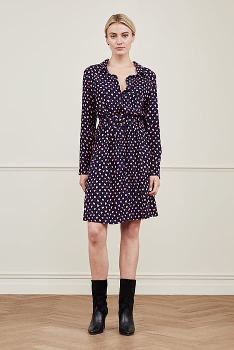 HAYLEY JANE DRESS VAINLY NAVY/ANTIQUE by Fabienne Chapot