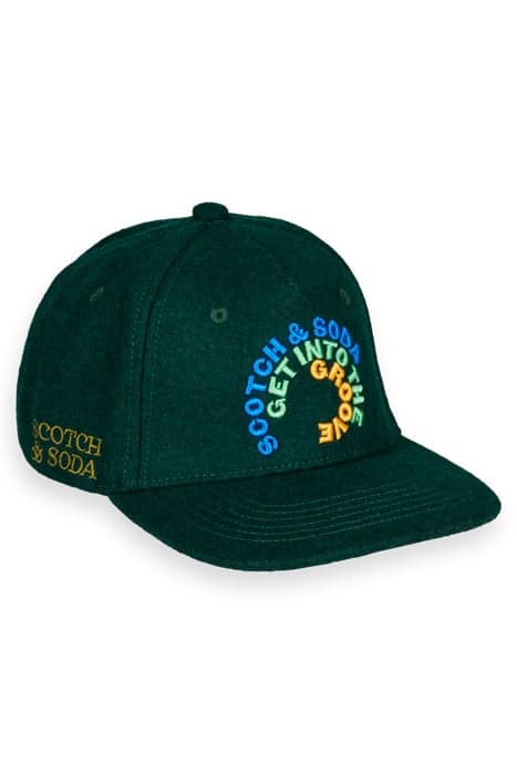 FELT CAP DEEP GREEN by Scotch & Soda