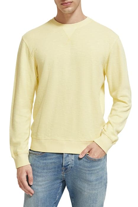 REGULAR FIT GARMENT DYED SWEATSHIRT GLOW by Scotch & Soda