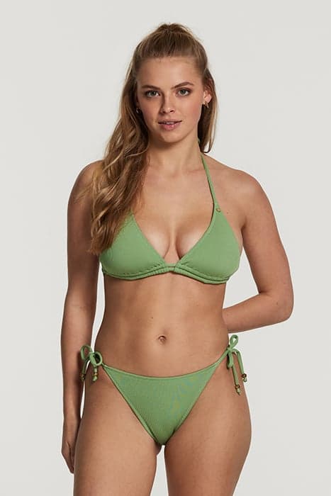 LIZ BIKINI SET POSITANO STRUCTURE KELLY GREEN by Shiwi