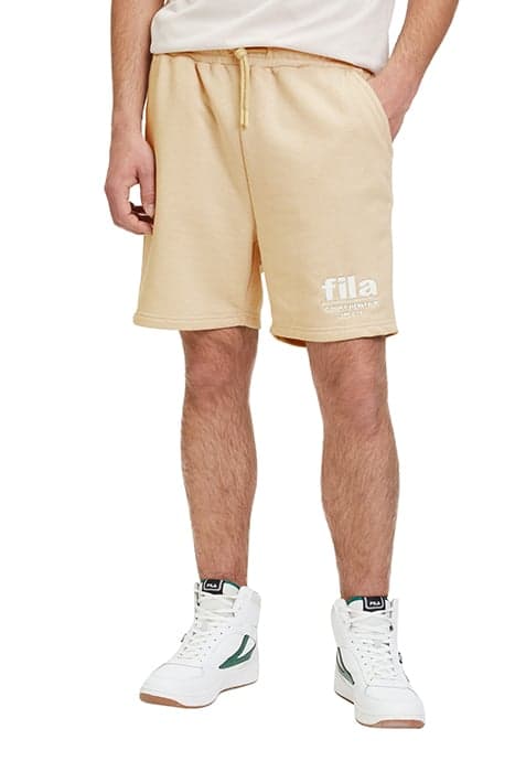 LOUDI GRAPHIC SWEAT SHORTS FRENCH VANILLA by FILA