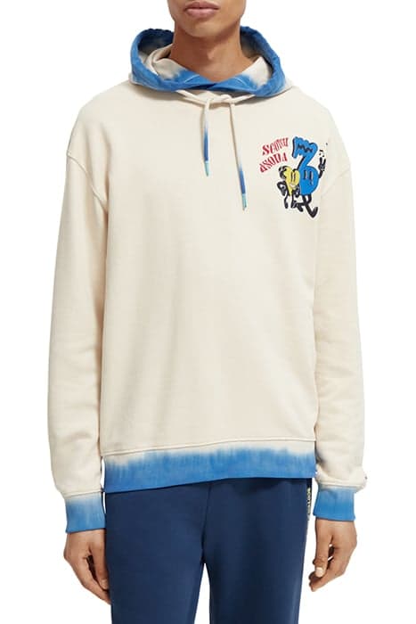 AMSTERDAM BEAT HOODIE STONE by Scotch & Soda