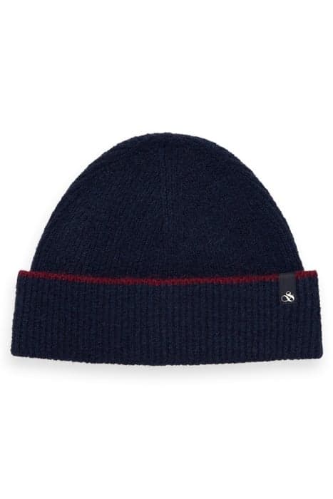 SOFT RIB-KNIT BEANIE NIGHT by Scotch & Soda